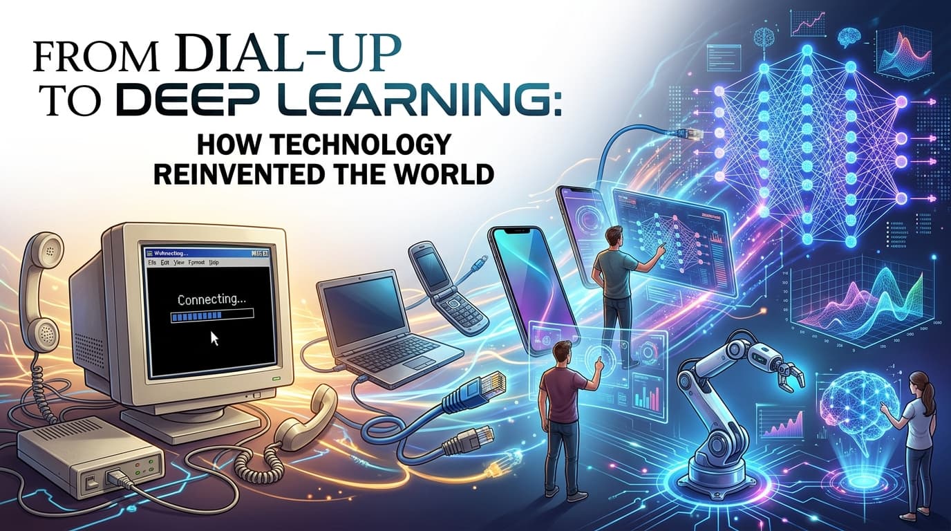 From Dial-Up to Deep Learning: How Technology Reinvented the World