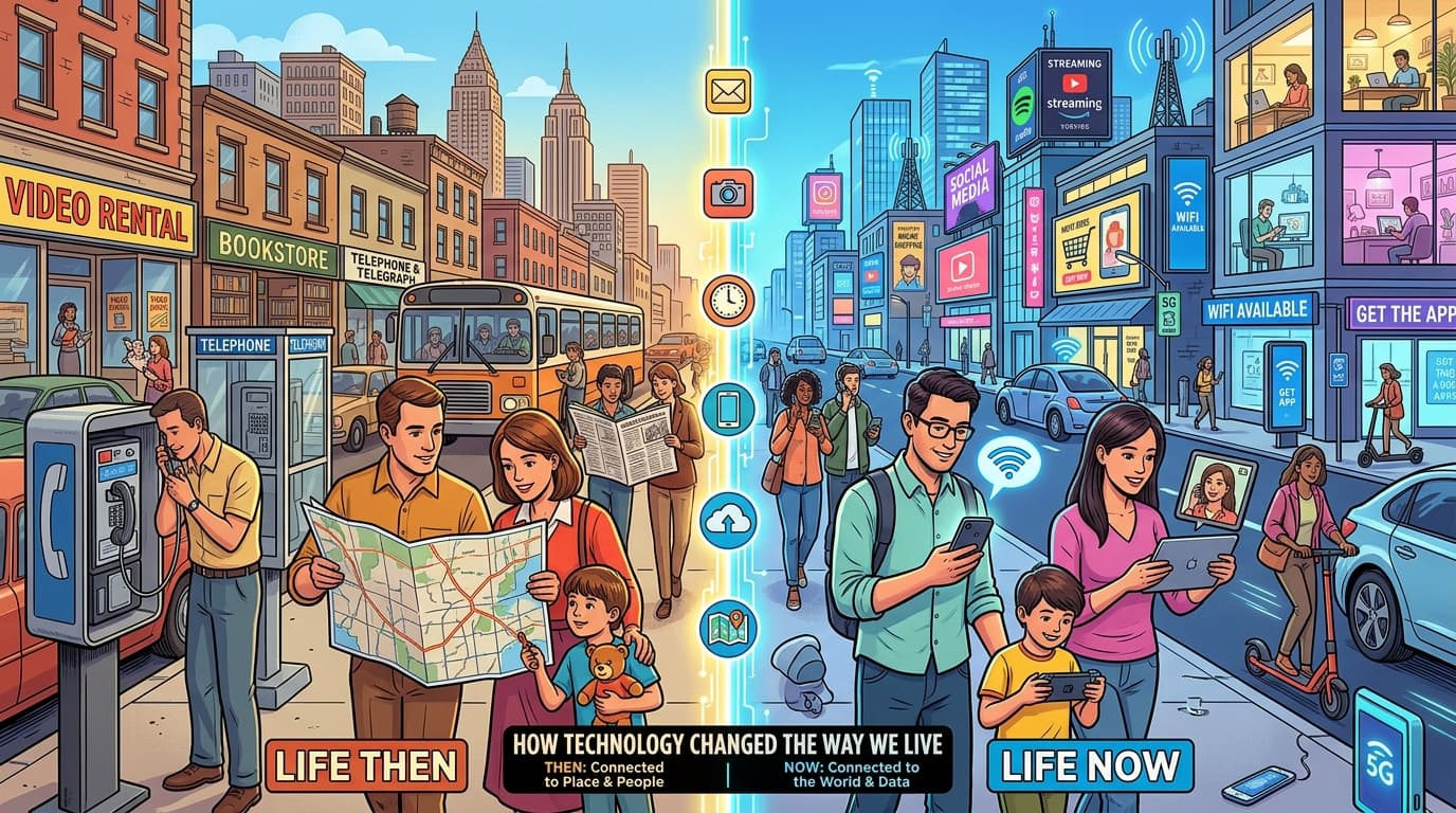 How Technology Changed the Way We Live