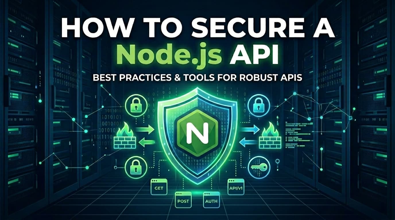 How to Secure a Node.js API (Step-by-Step)