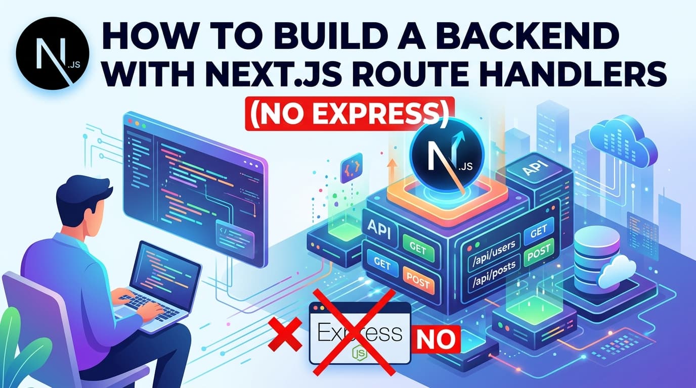 How to Build a Backend with Next.js Route Handlers (No Express)