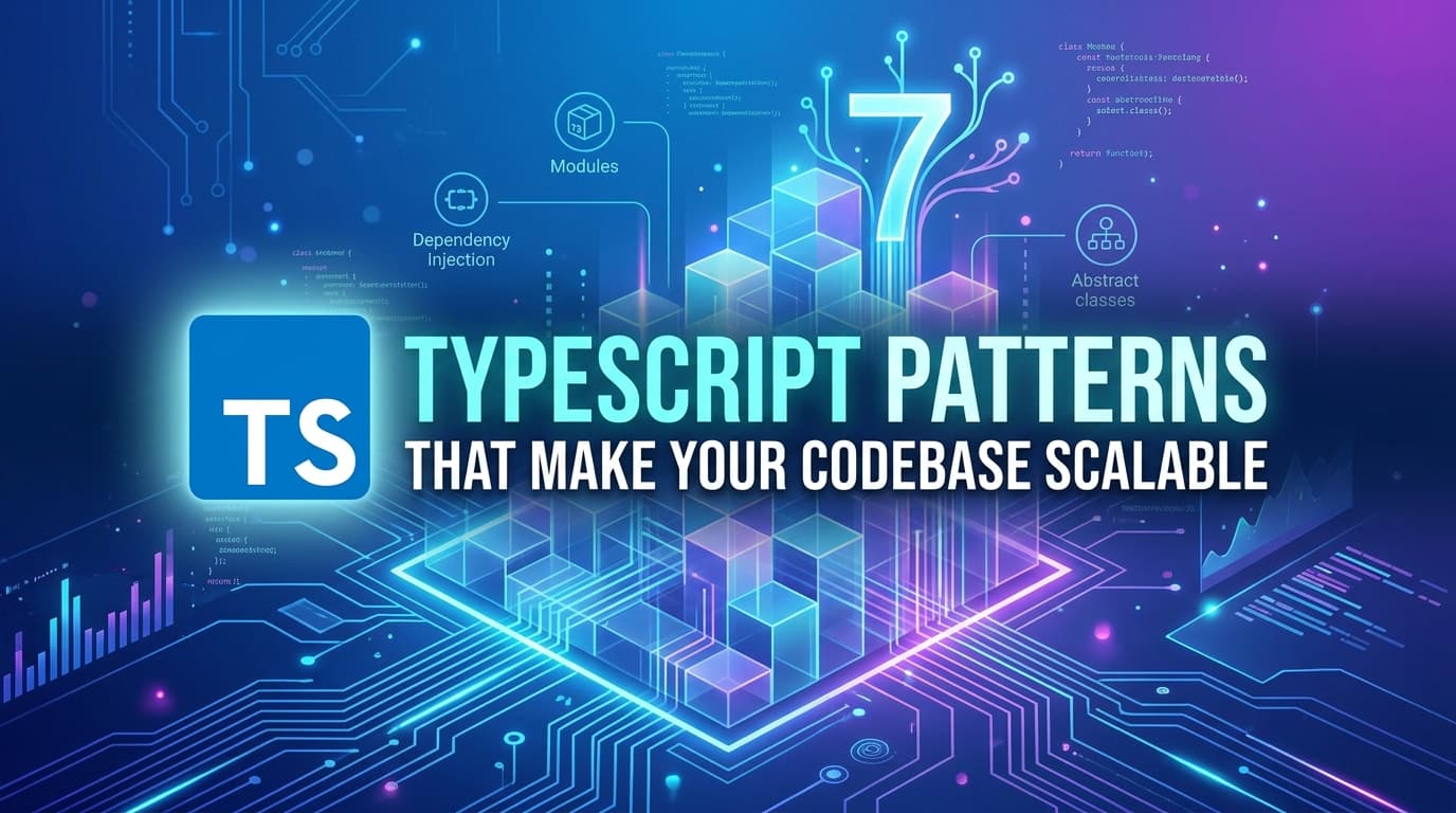7 TypeScript Patterns That Make Your Codebase Scalable